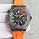 Swiss Audemars Piguet 15706 Replica Watch Orange Inner Bezel 42mm